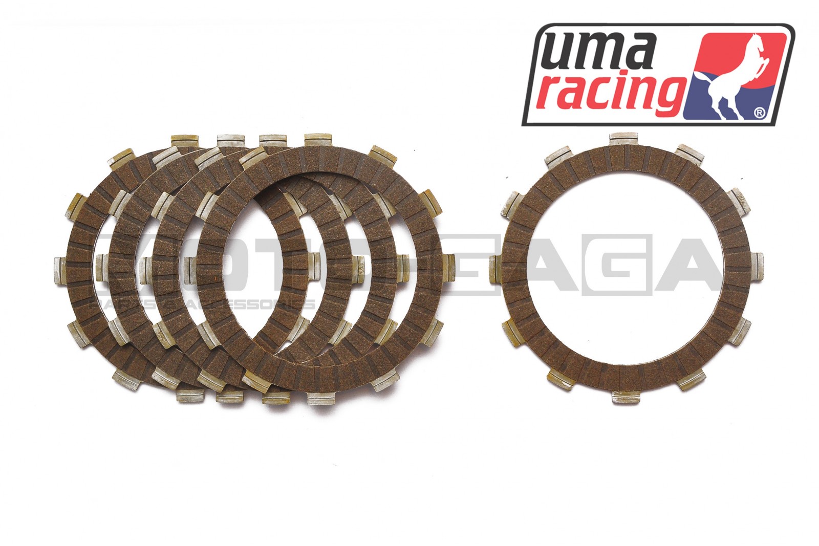 UMA Racing Friction Clutch Plates - Suzuki RGV/RGS 120