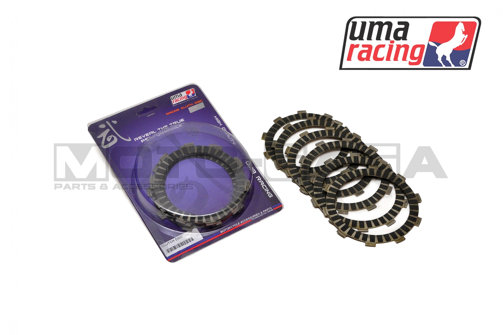 UMA Racing Friction Clutch Plates - Kawasaki Ninja ZX150RR/KRR150