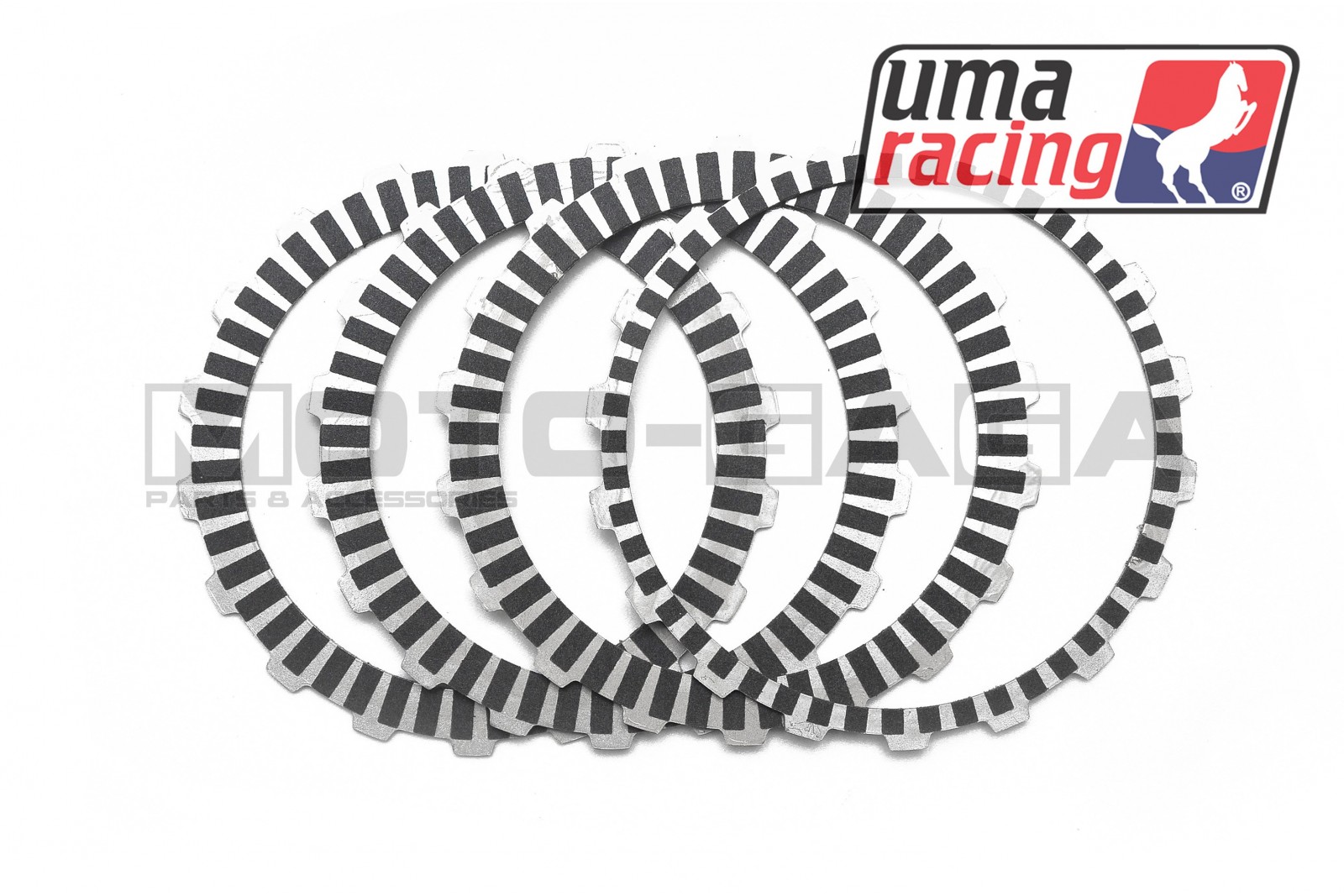 UMA Racing Friction Clutch Plates - Yamaha T135 Jupiter MX/Crypton X/Spark/Exciter/Sniper 135 4 Speed