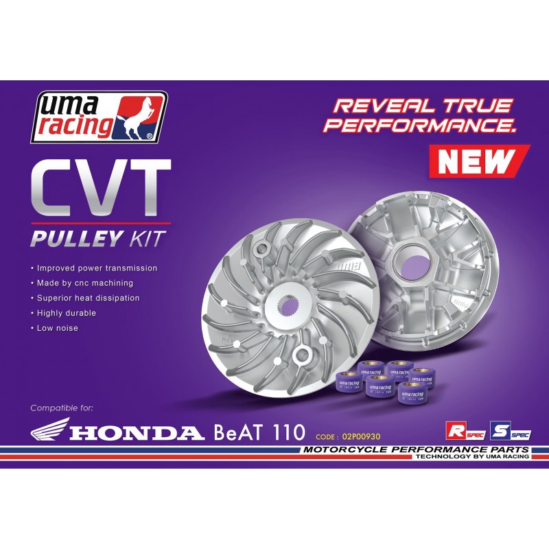 UMA Racing Pulley/Variator Kit - Honda Vision NSC110/BeAT Fi