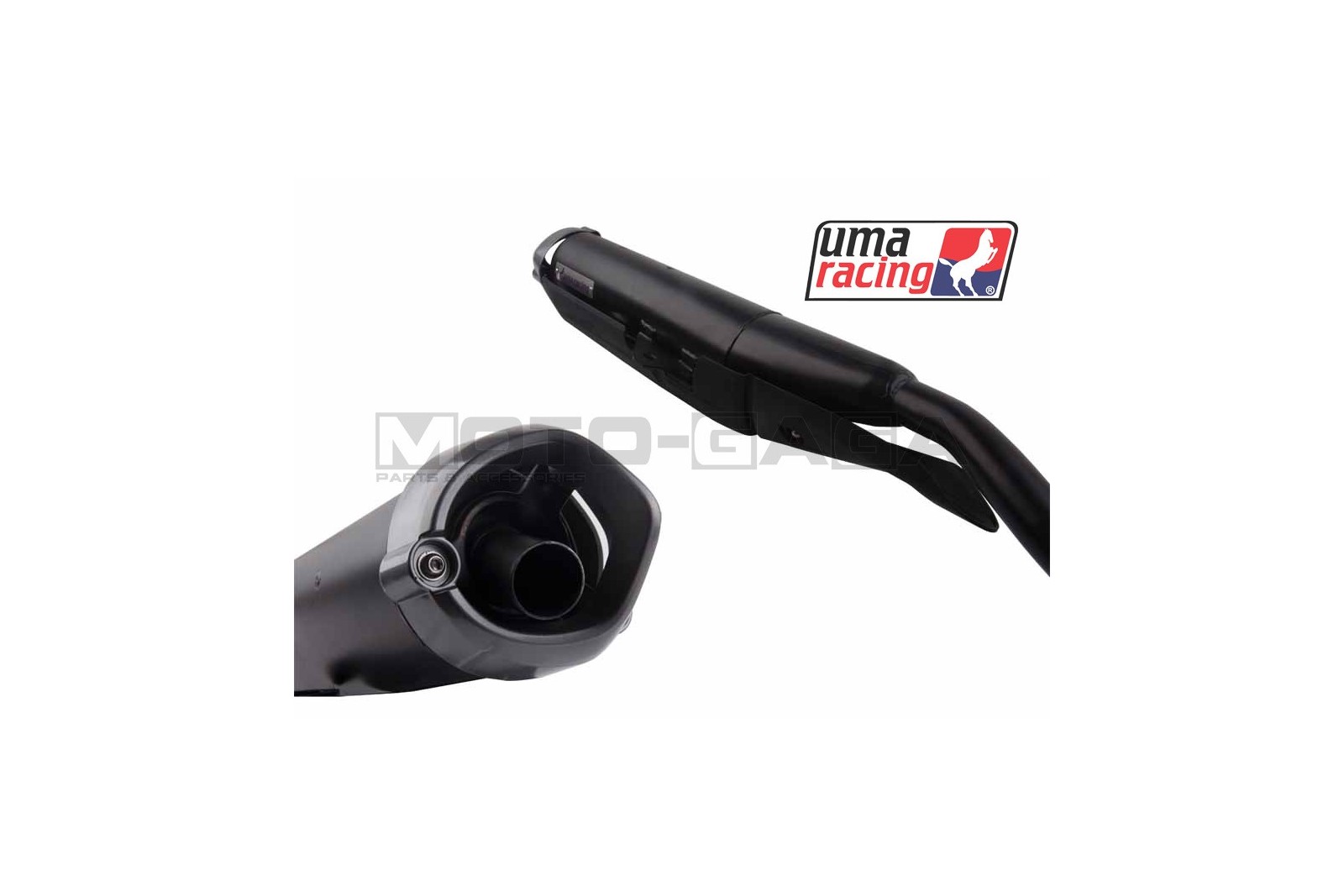 UMA Racing Silent Sport Backpressure Exhaust - Yamaha T135 Jupiter MX/Crypton X/Spark/Exciter/Sniper/LC135