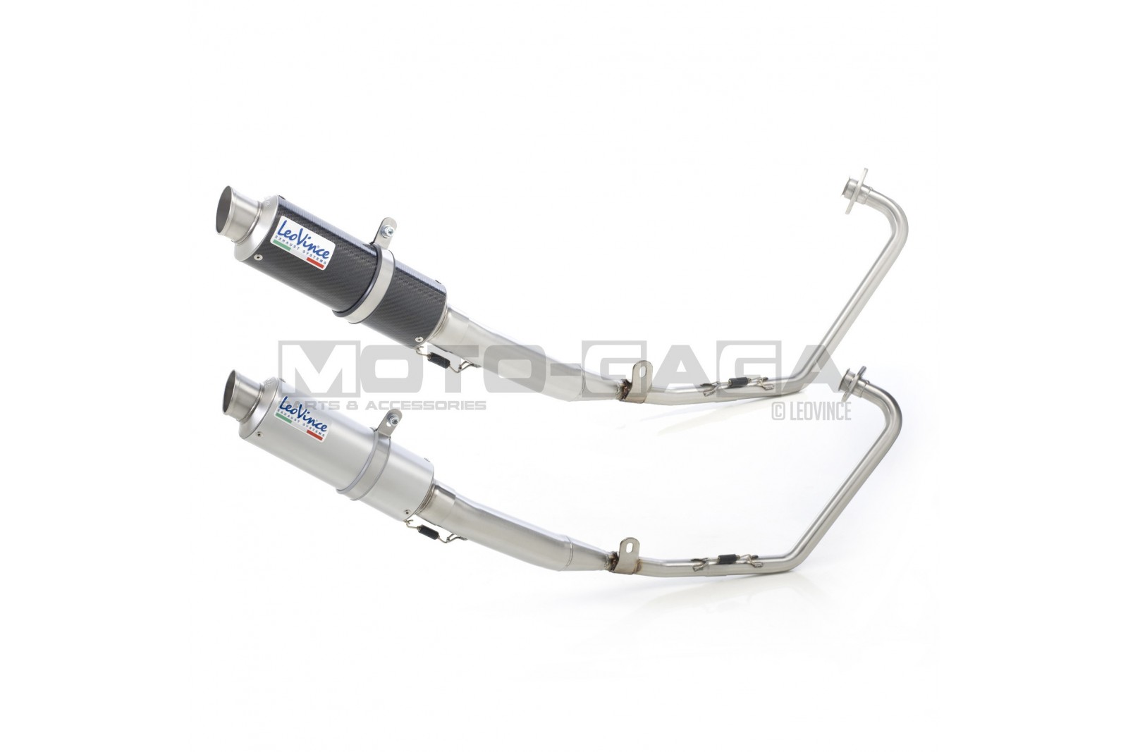 Yamaha YZF-R15 Leo Vince GP Corsa Exhaust CF/Alu