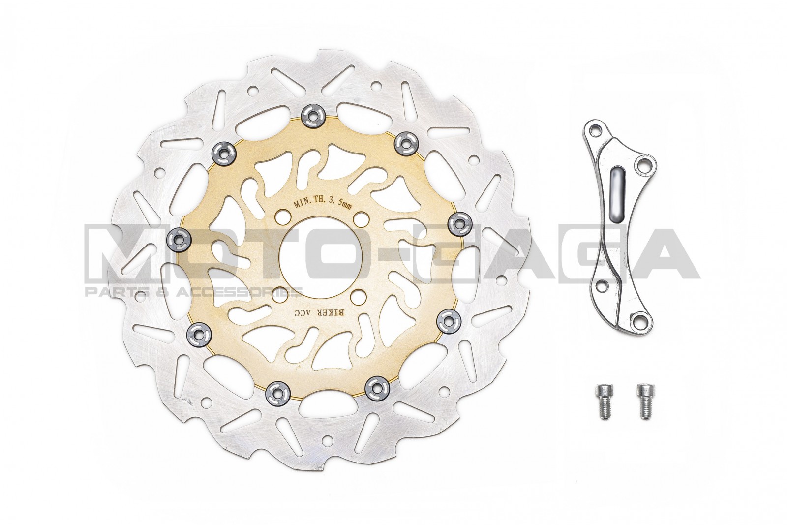 Yamaha Crypton/Jupiter/Vega/Spark T 110 300mm Racing Oversized Front Brake Rotor Kit
