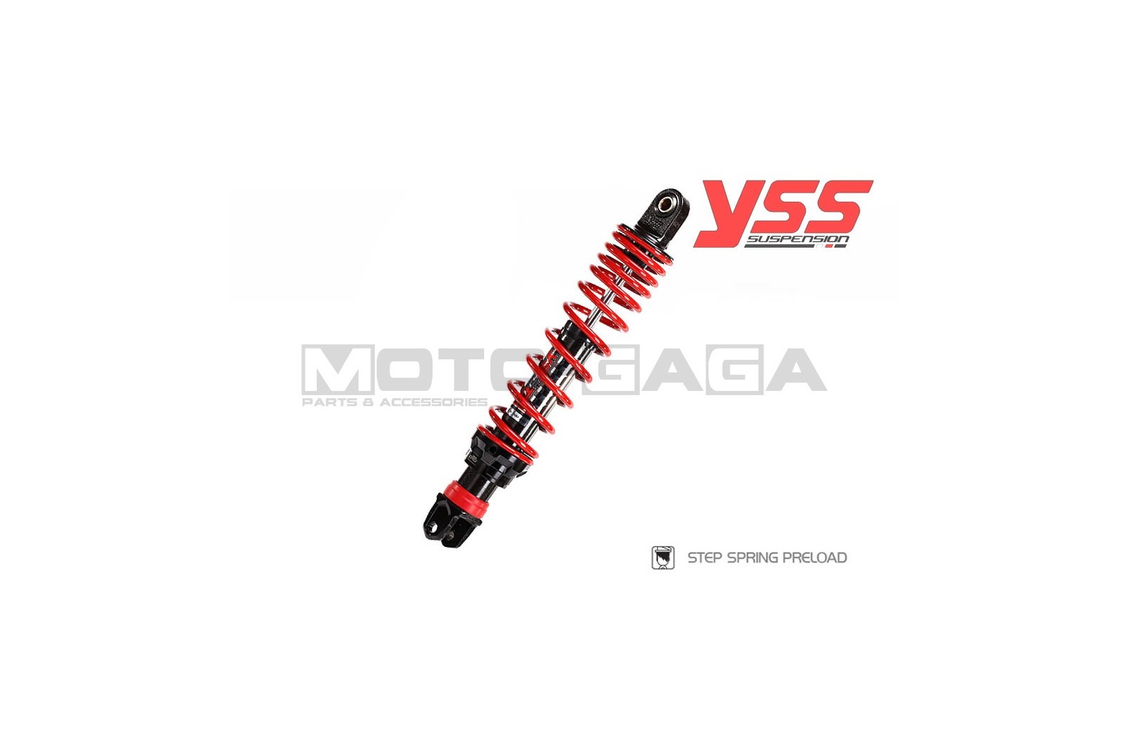 YSS DTG Single Scooter Shock Absorber (315mm) - Universal/Honda/Yamaha