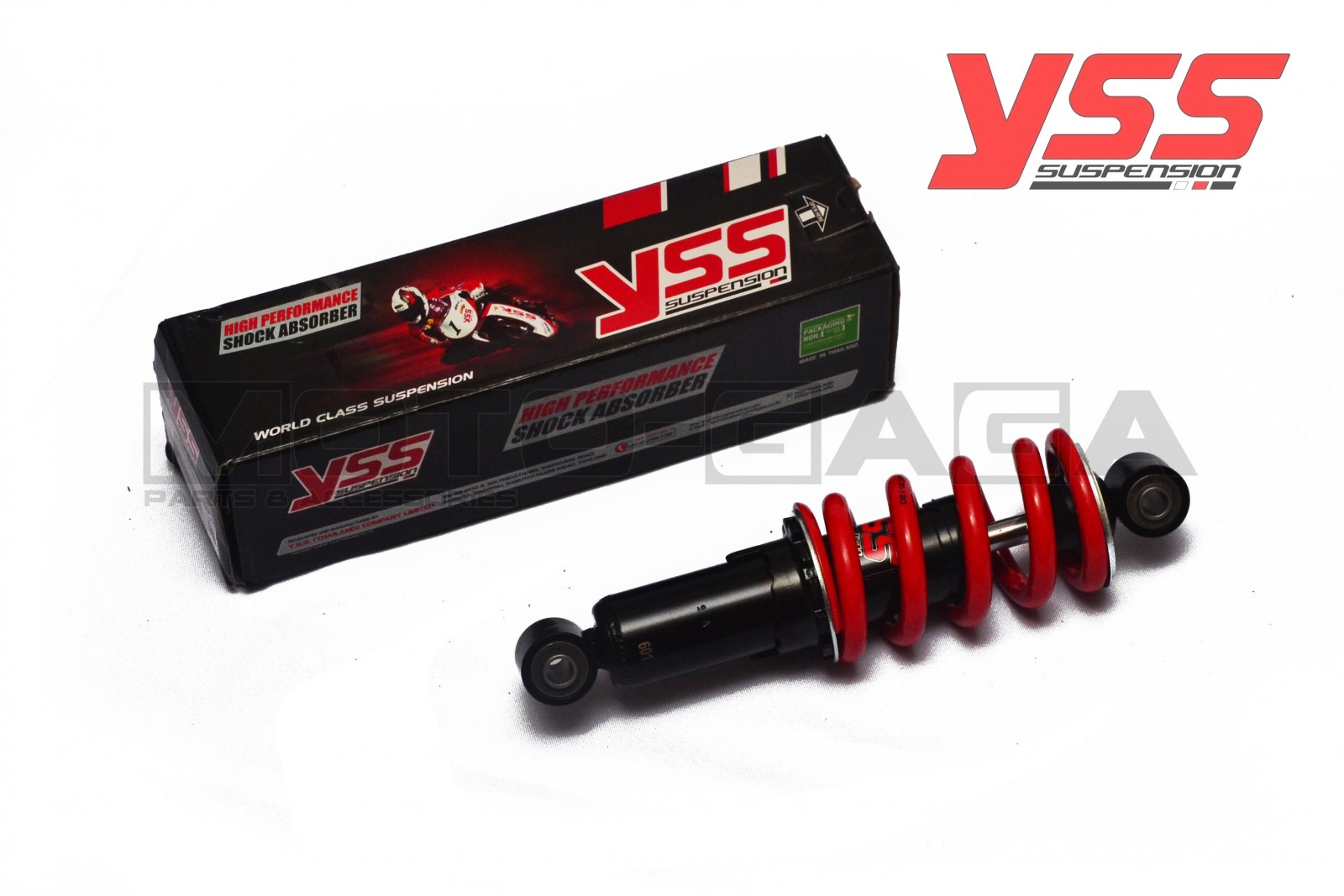 YSS Shock Absorber DTG (MB-265mm) - Kawasaki Ninja ZX150RR/KRR ZX150