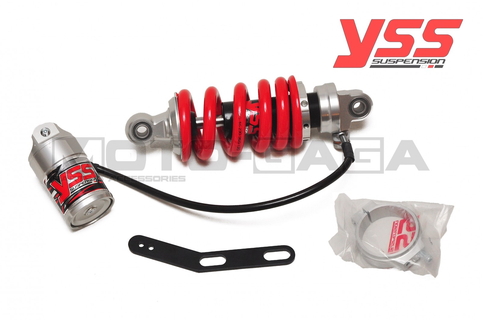 YSS Shock Absorber (MO-210mm) - Yamaha Y15ZR/Jupiter MX King/Spark/Exciter/Sniper T150