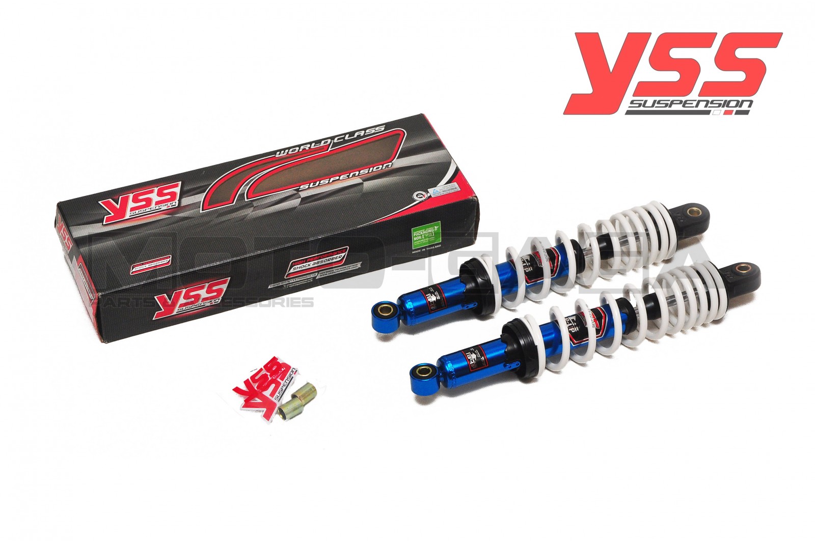 YSS TOP UP Dual Shock Absorbers (280mm) - Universal/Honda/Yamaha
