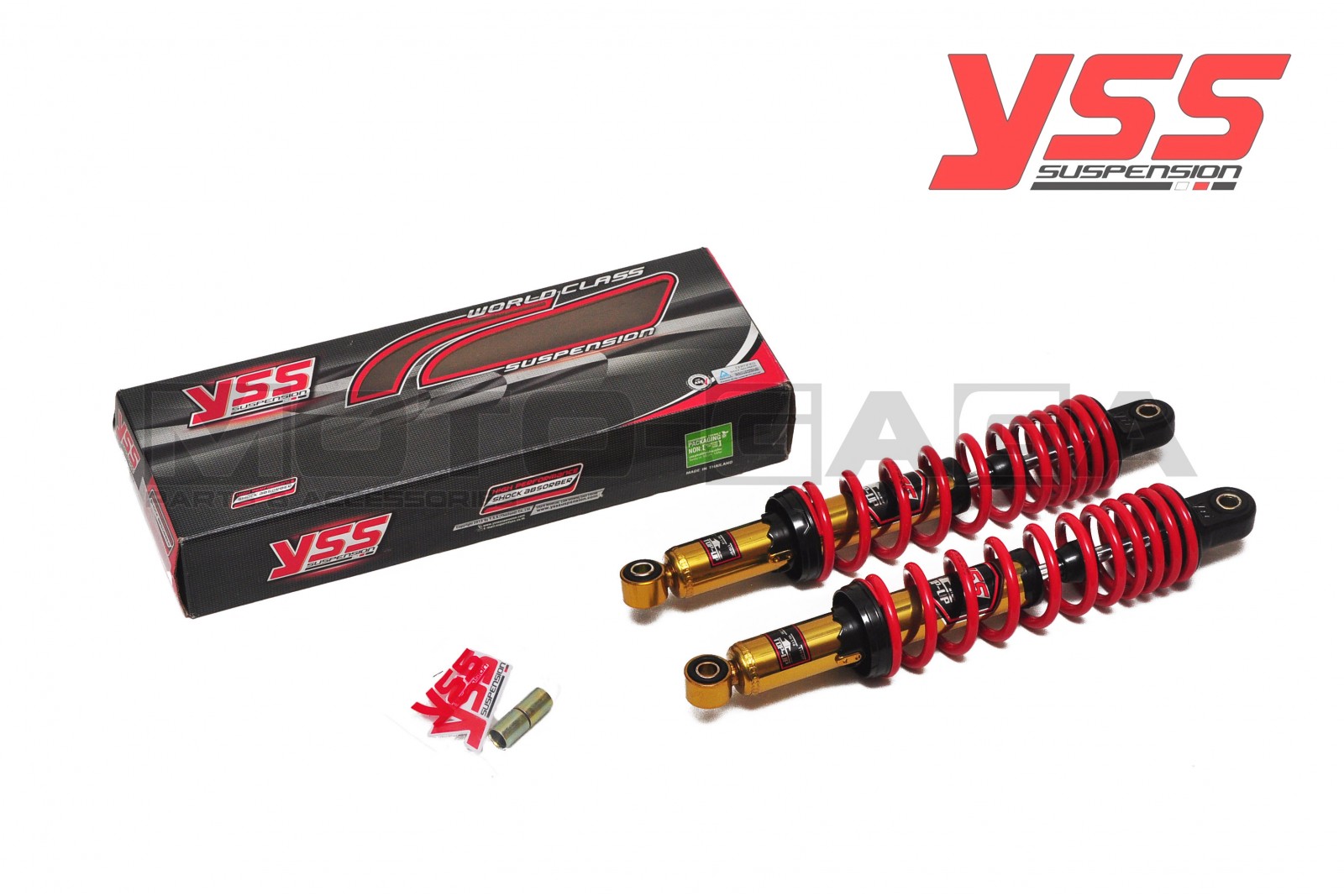 YSS TOP UP Dual Shock Absorbers (340mm) - Universal/Honda/Yamaha